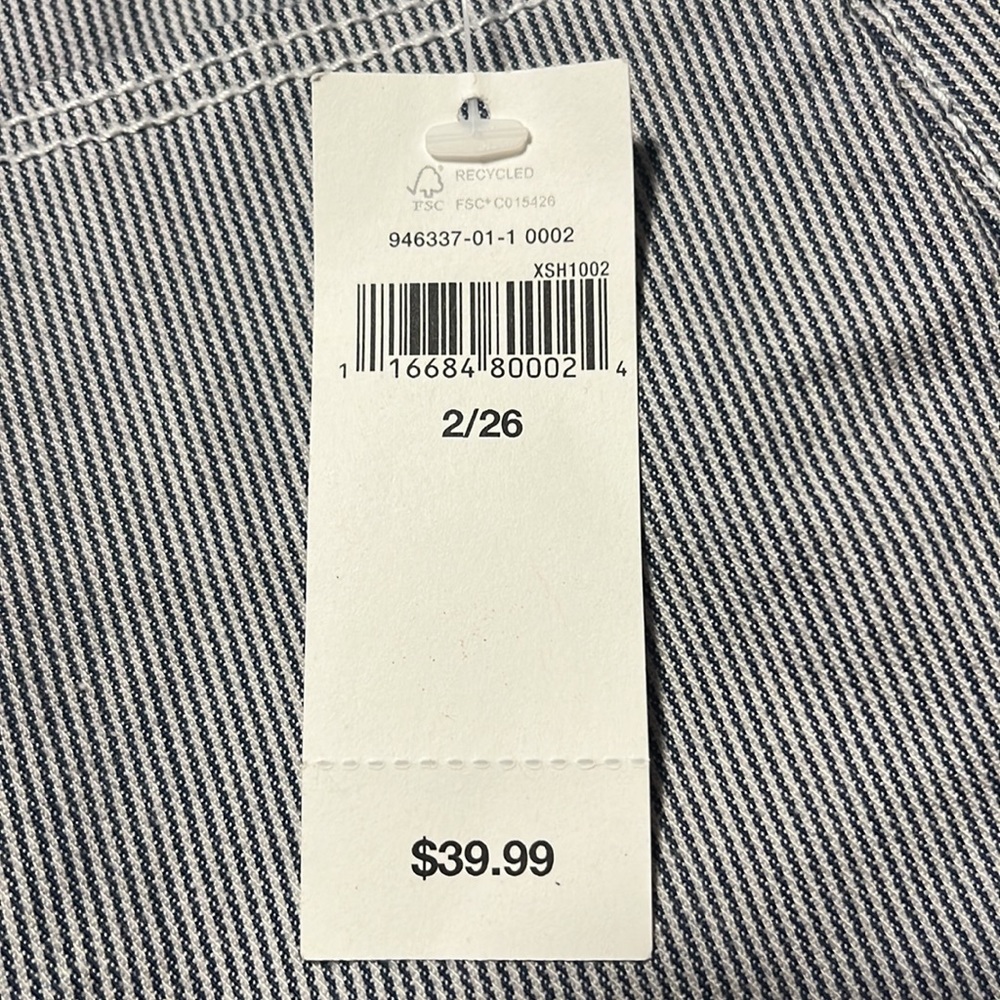NWT Gap striped 5 pocket skirt! SO cute! - Picture 3 of 8